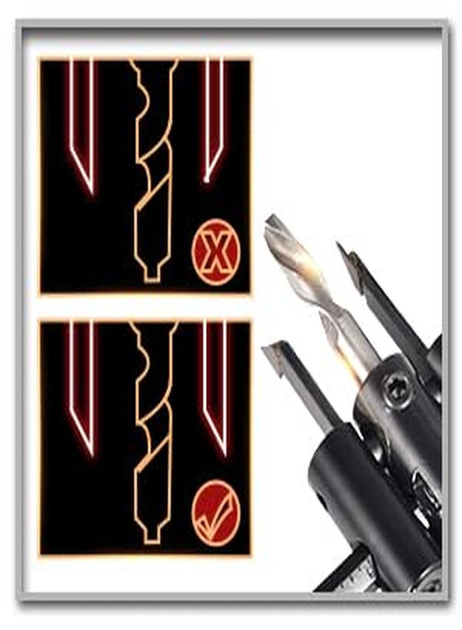Veltrix - Adjustable Alloy Steel Circle Hole Saw Drill Bit Cutter Kit | Precision Tool for Metal, Wood, and DIY Projects | Durable Hole Saw with Accessories for Accurate Cutting (30mm-120mm) - Image 4